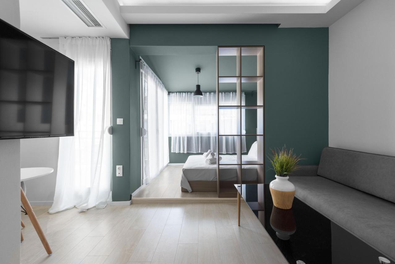 Denizen Penthouse, Nilie Hospitality Mgmt Lägenhet Thessaloníki Exteriör bild