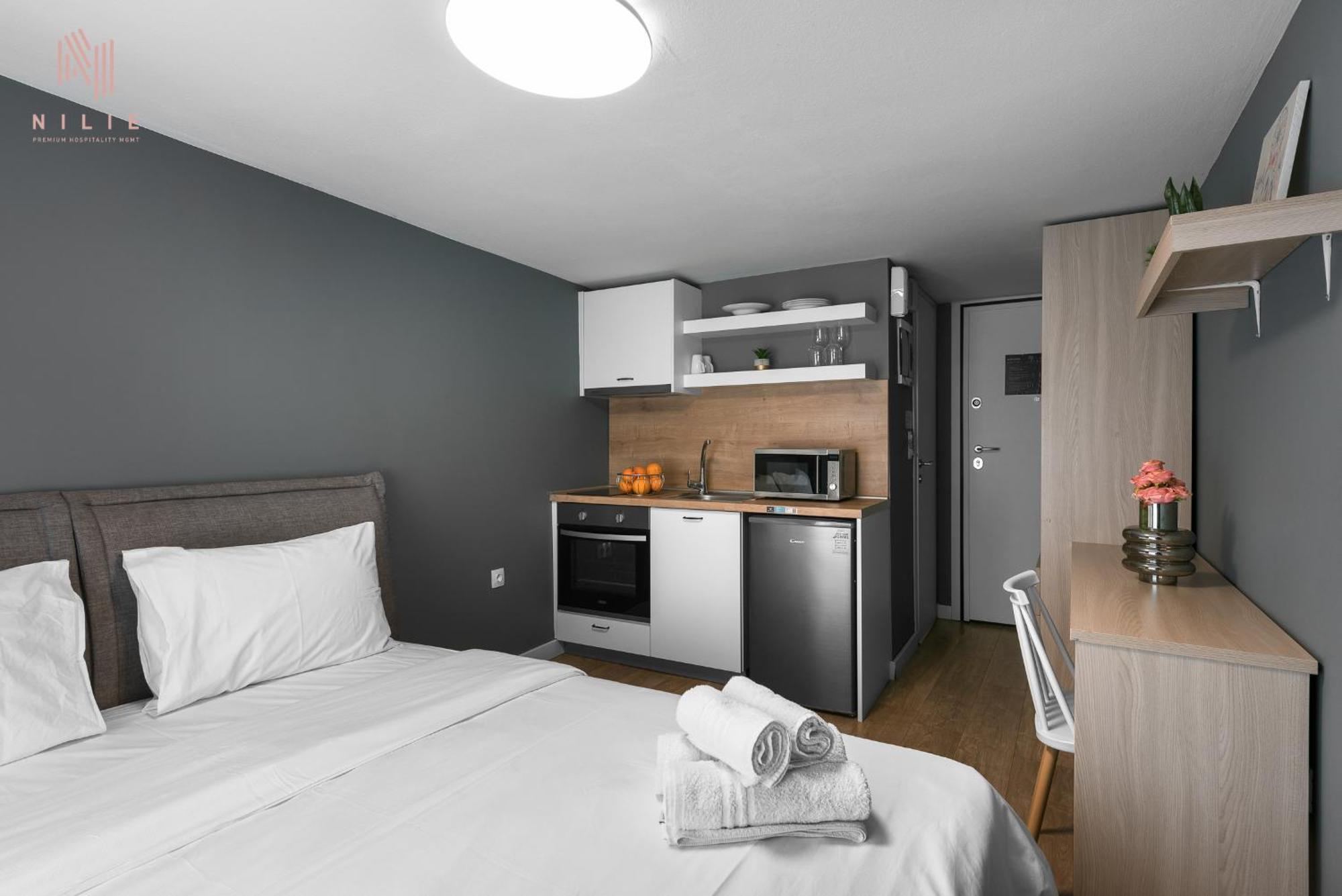 Denizen Penthouse, Nilie Hospitality Mgmt Lägenhet Thessaloníki Exteriör bild